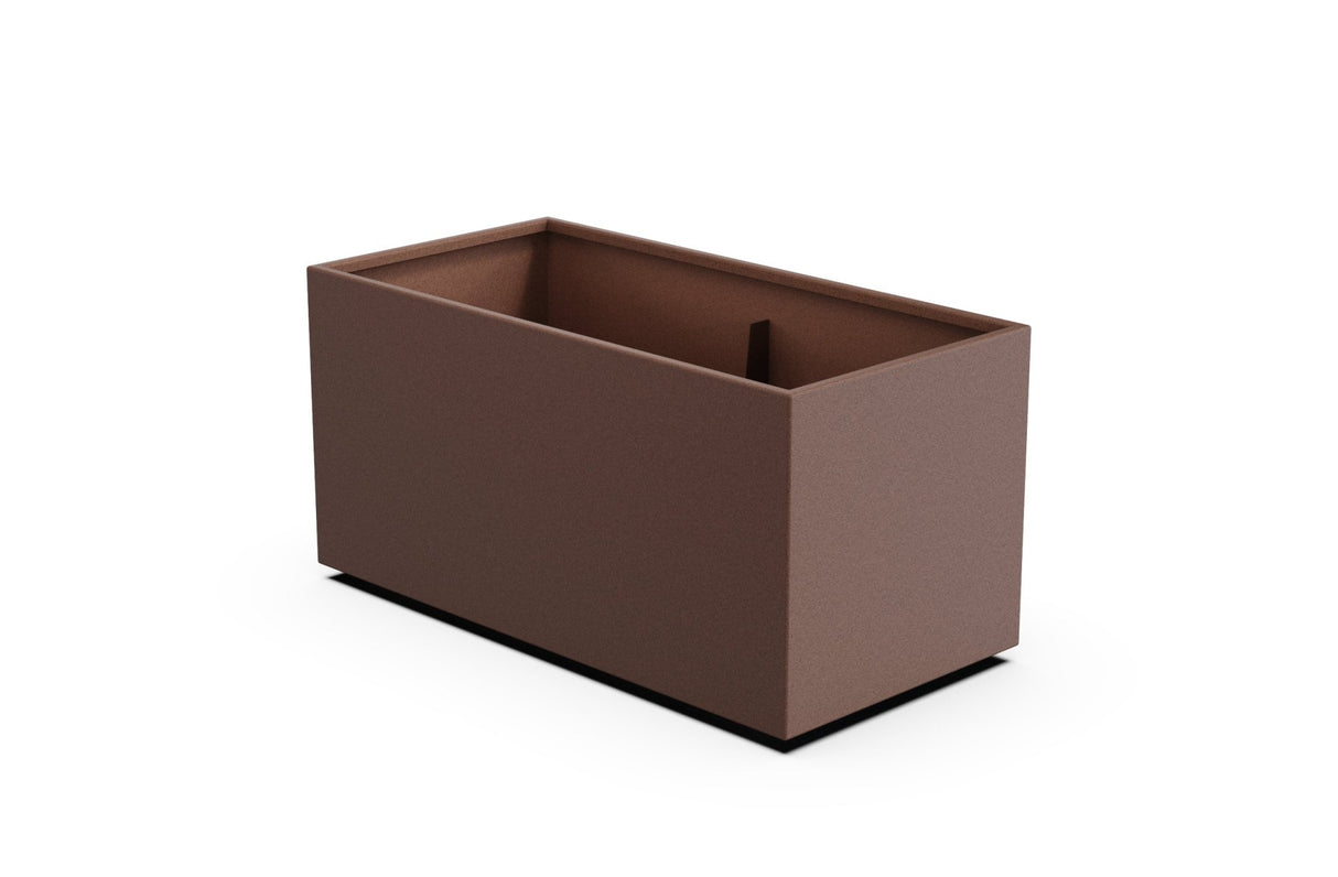 Aluminum Rectangular Outdoor or Indoor Planters - Plantercraft