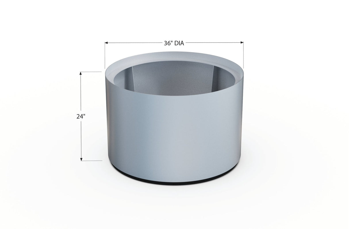 Aluminum Round Planter - Plantercraft