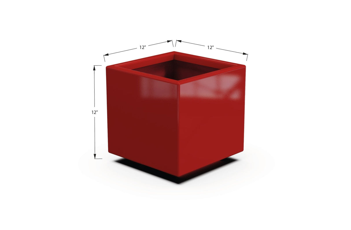 Aluminum Square & Cube Planter - Plantercraft