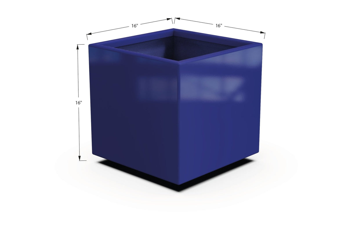 Aluminum Square & Cube Planter - Plantercraft