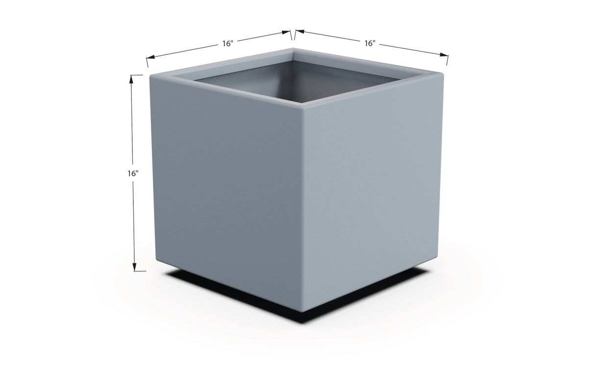 Aluminum Square & Cube Planter - Plantercraft