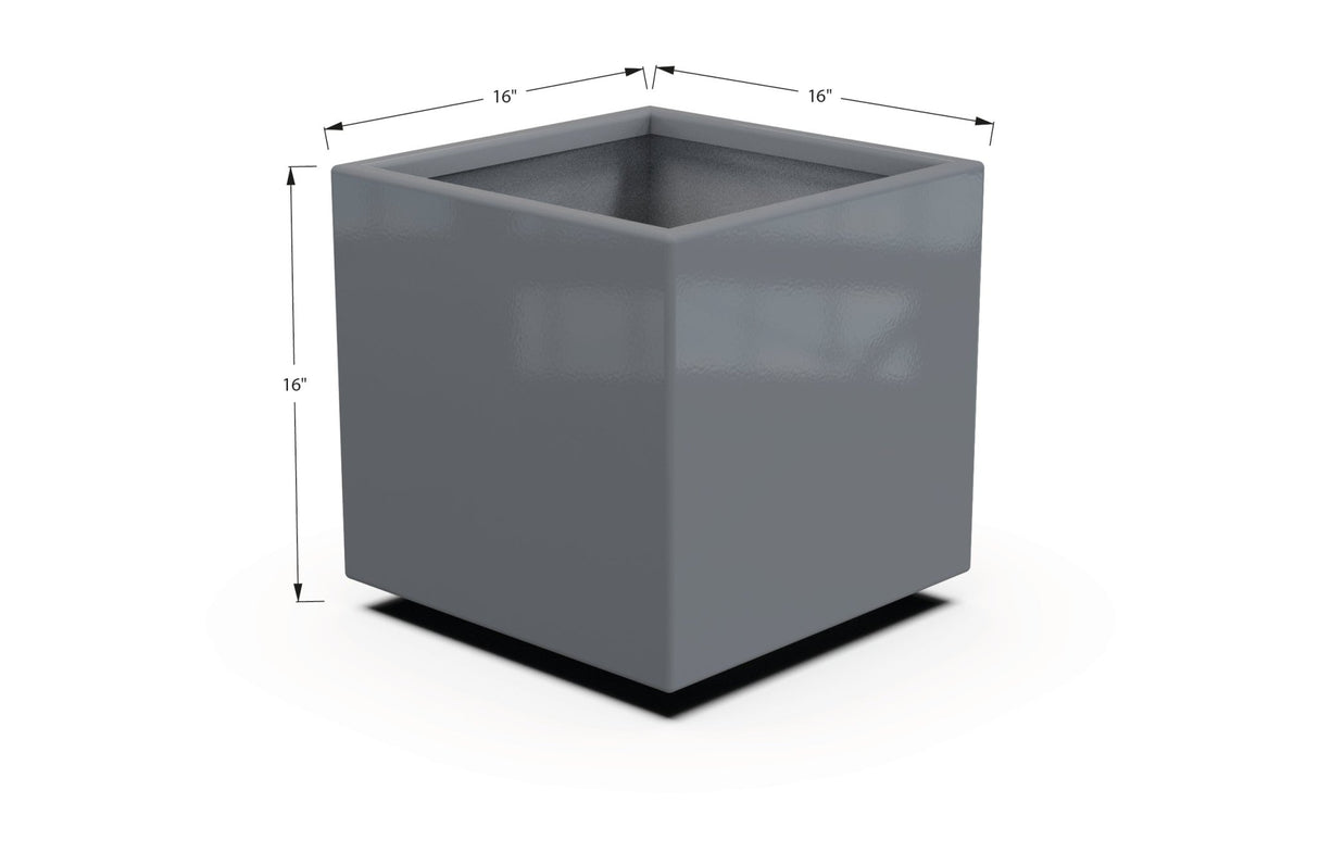 Aluminum Square & Cube Planter - Plantercraft