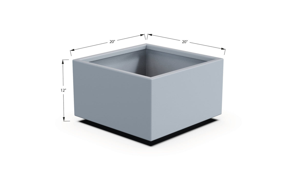 Aluminum Square & Cube Planter - Plantercraft