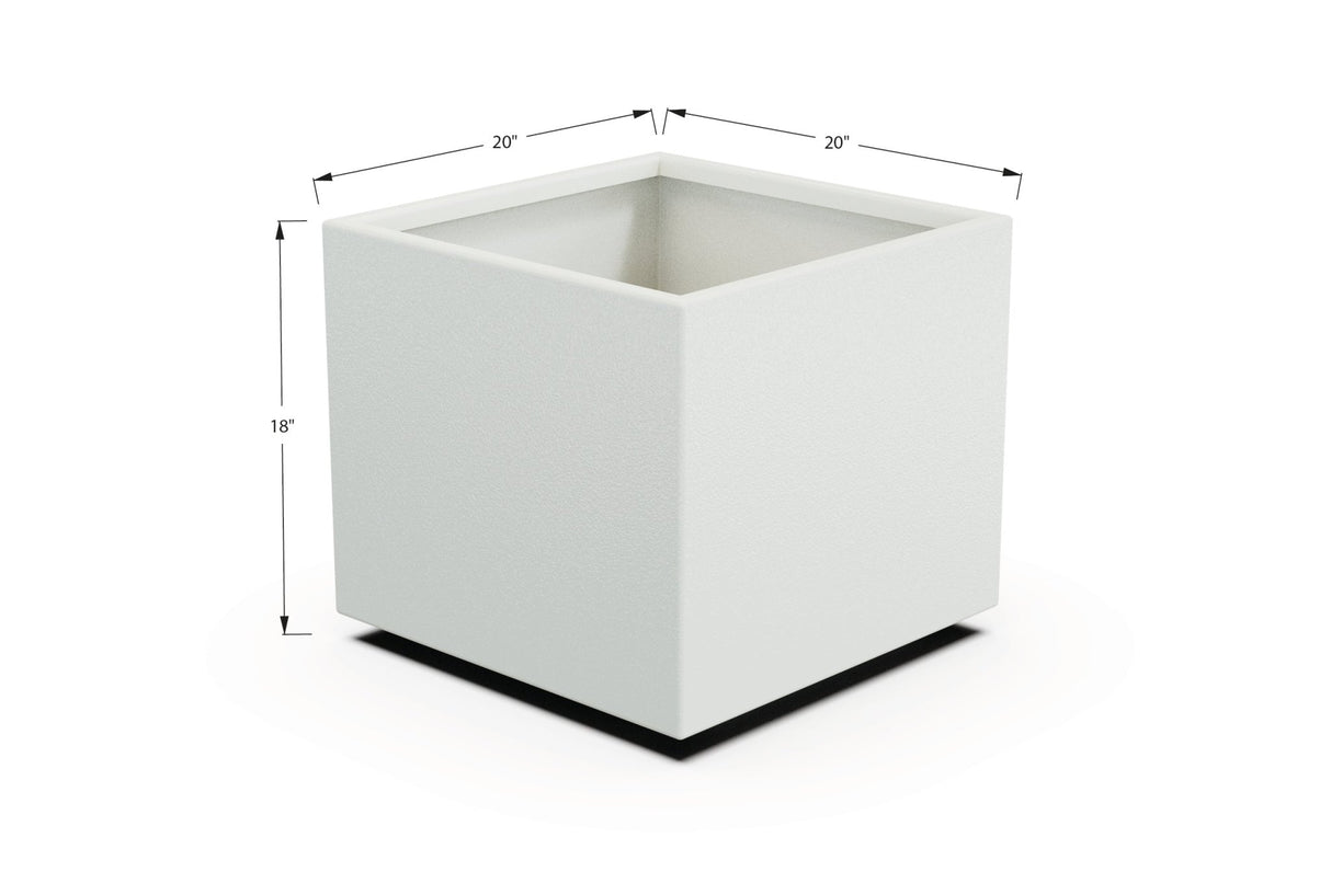 Aluminum Square & Cube Planter - Plantercraft