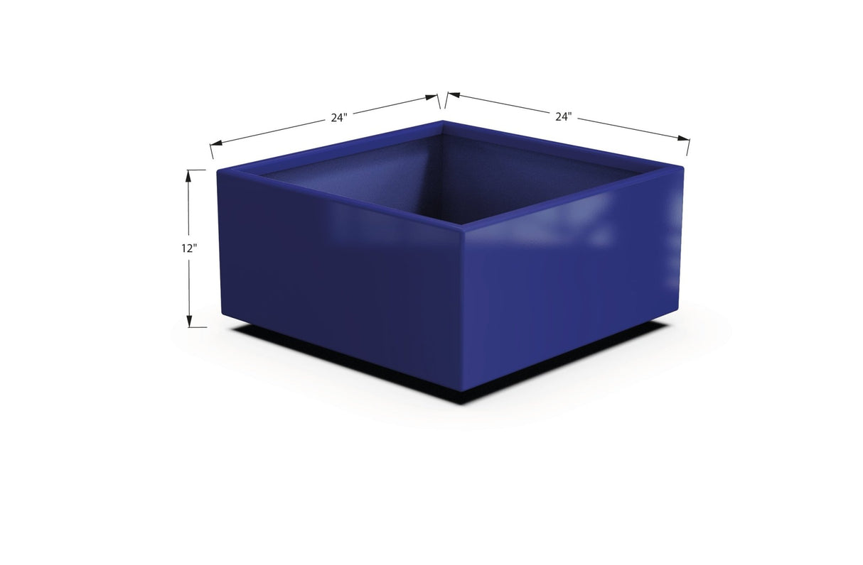 Aluminum Square & Cube Planter - Plantercraft