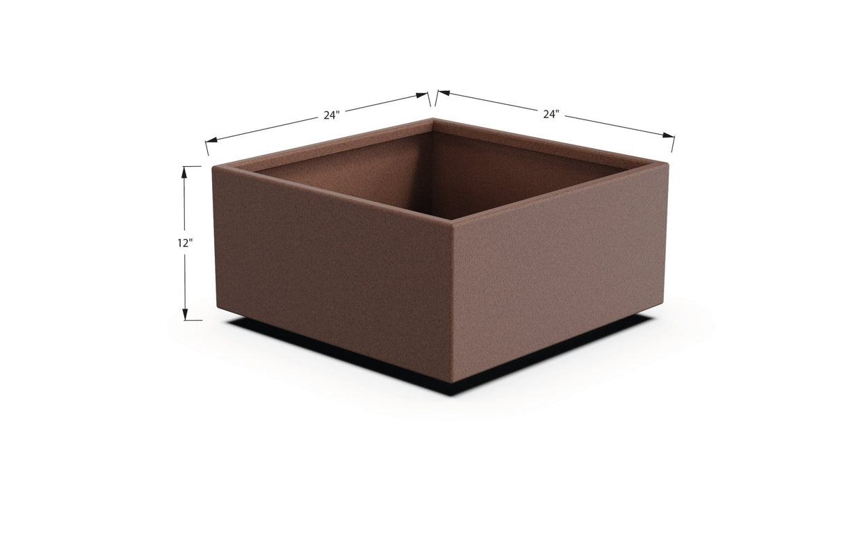 Aluminum Square & Cube Planter - Plantercraft