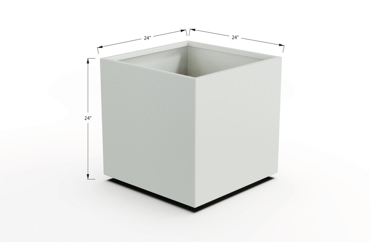 Aluminum Square & Cube Planter - Plantercraft
