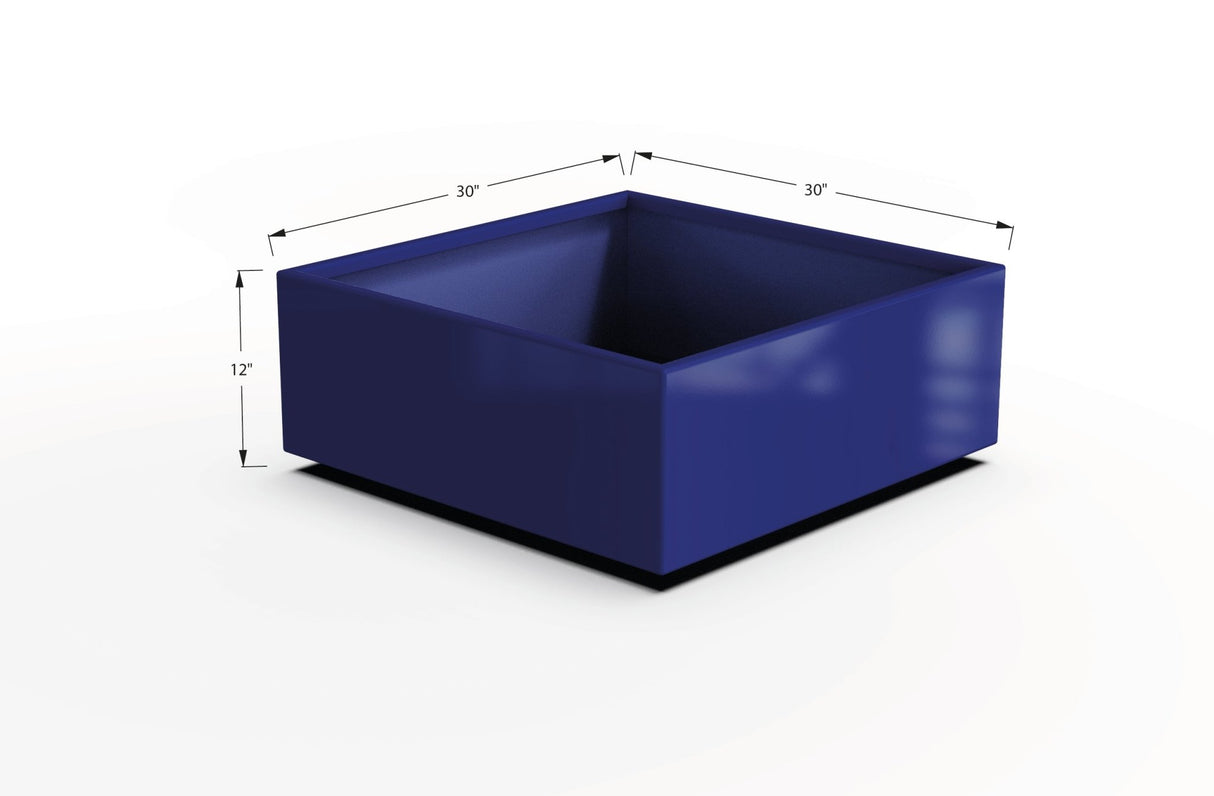 Aluminum Square & Cube Planter - Plantercraft