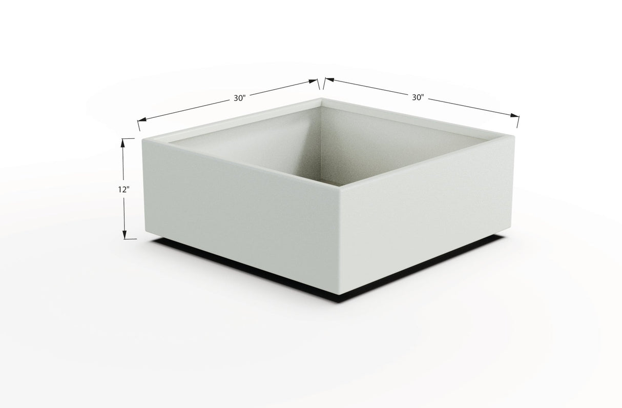 Aluminum Square & Cube Planter - Plantercraft