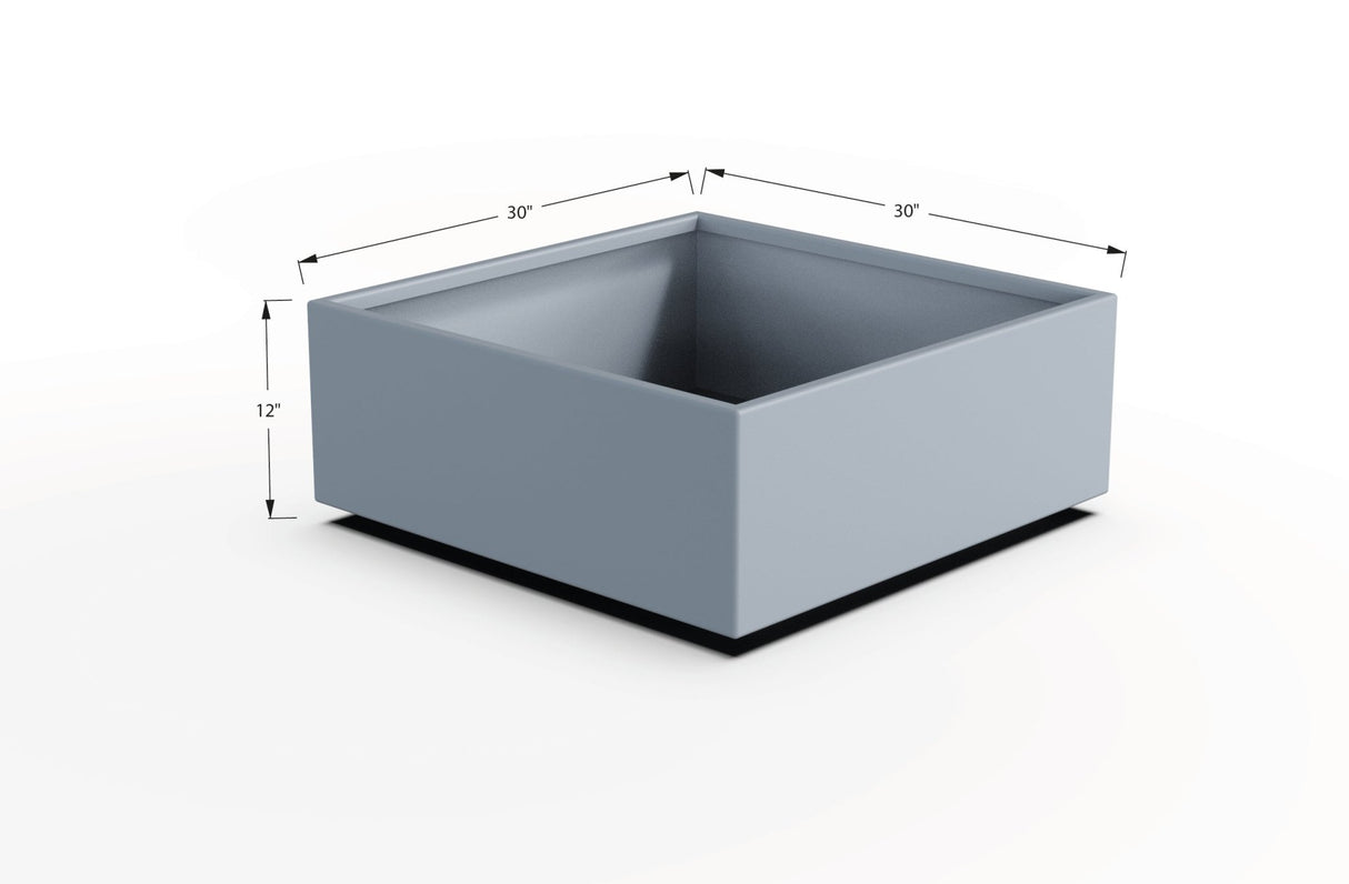 Aluminum Square & Cube Planter - Plantercraft