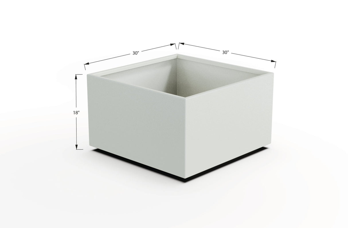 Aluminum Square & Cube Planter - Plantercraft