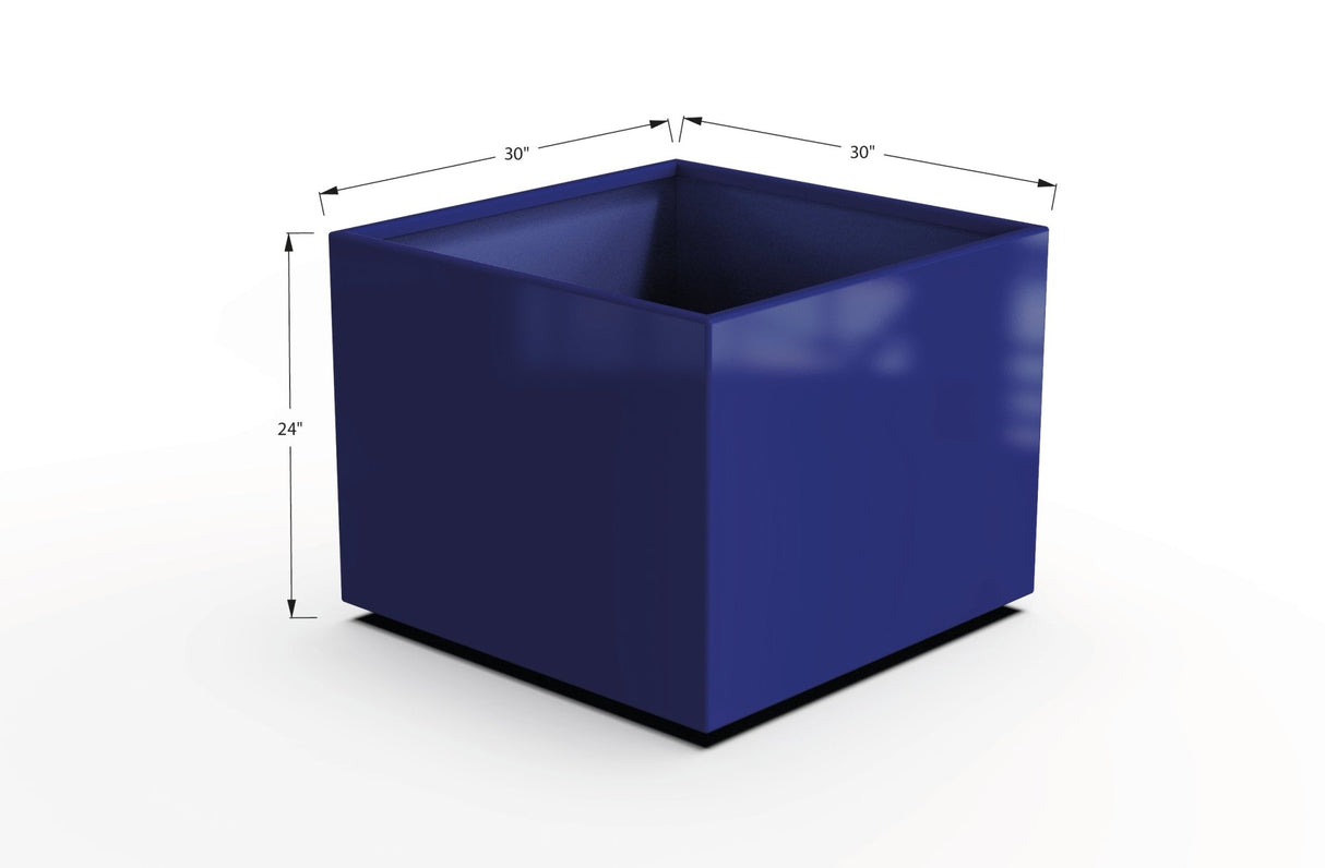 Aluminum Square & Cube Planter - Plantercraft