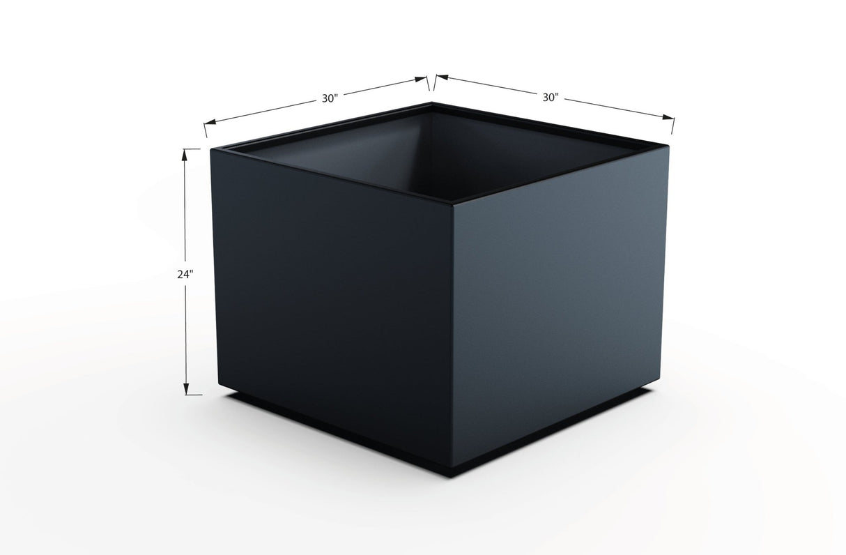 Aluminum Square & Cube Planter - Plantercraft