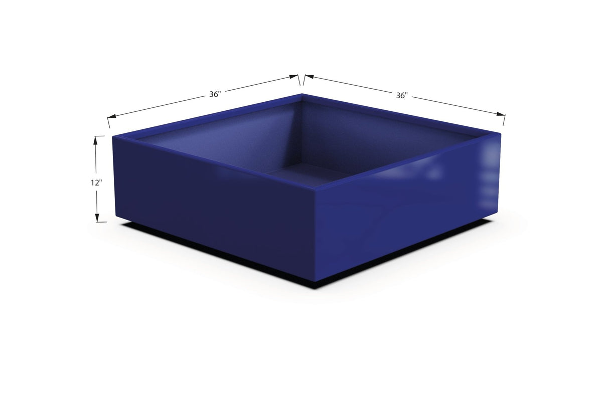 Aluminum Square & Cube Planter - Plantercraft