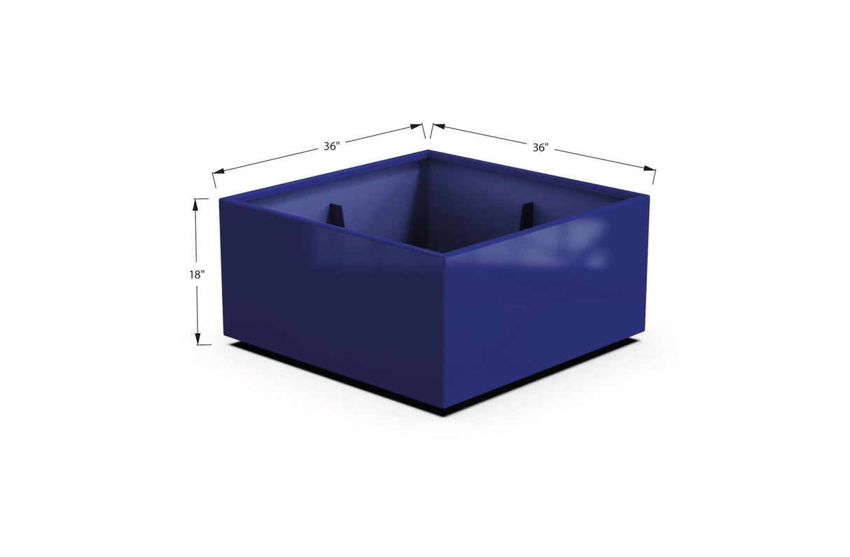 Aluminum Square & Cube Planter - Plantercraft