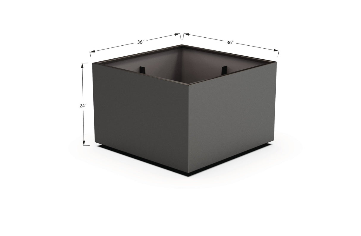 Aluminum Square & Cube Planter - Plantercraft