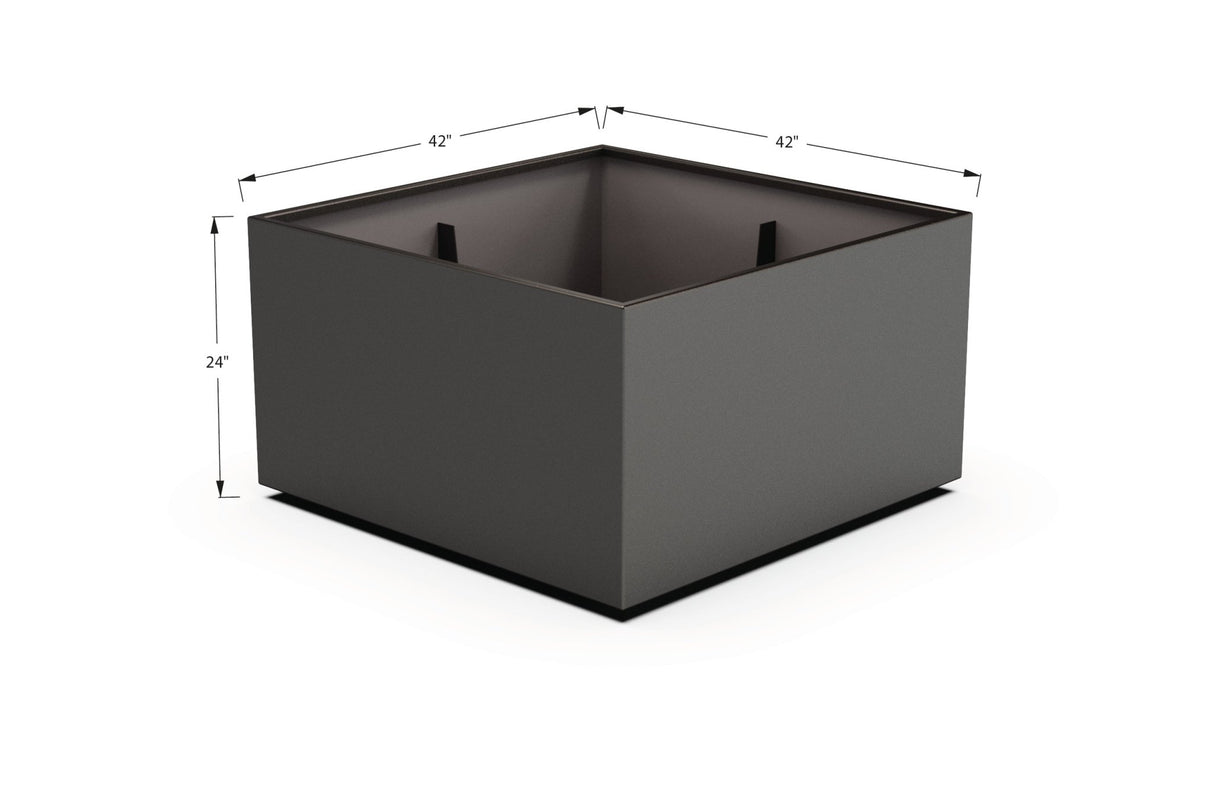 Aluminum Square & Cube Planter - Plantercraft
