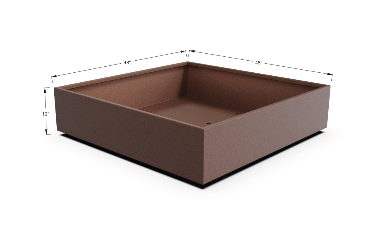 Aluminum Square & Cube Planter - Plantercraft