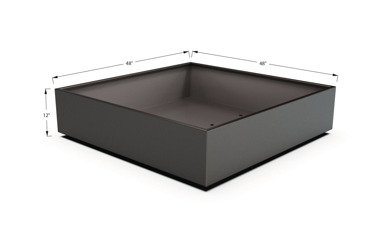 Aluminum Square & Cube Planter - Plantercraft