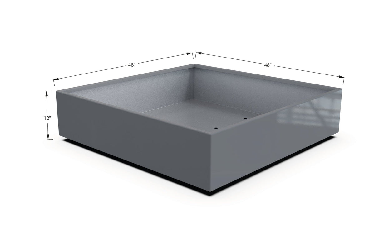 Aluminum Square & Cube Planter - Plantercraft