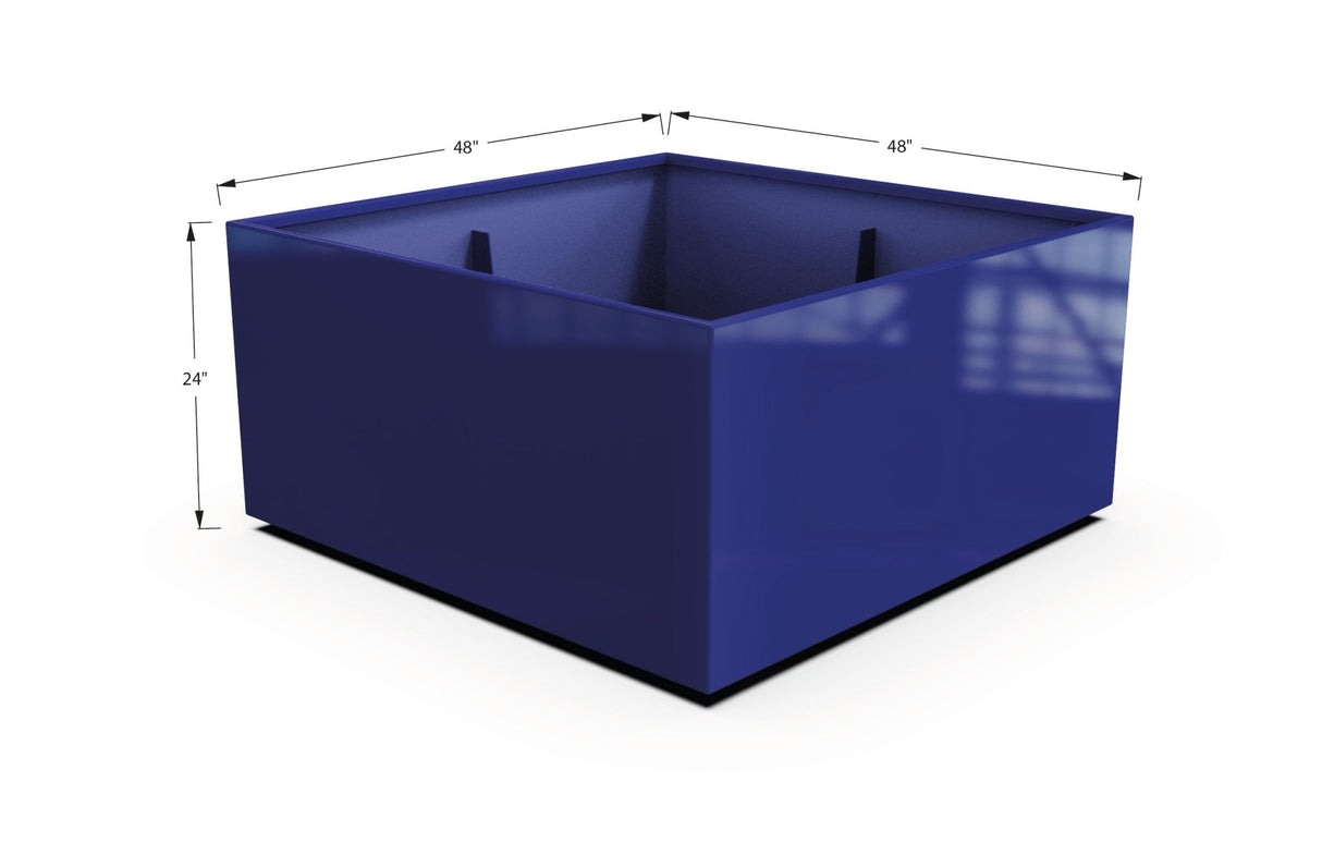 Aluminum Square & Cube Planter - Plantercraft