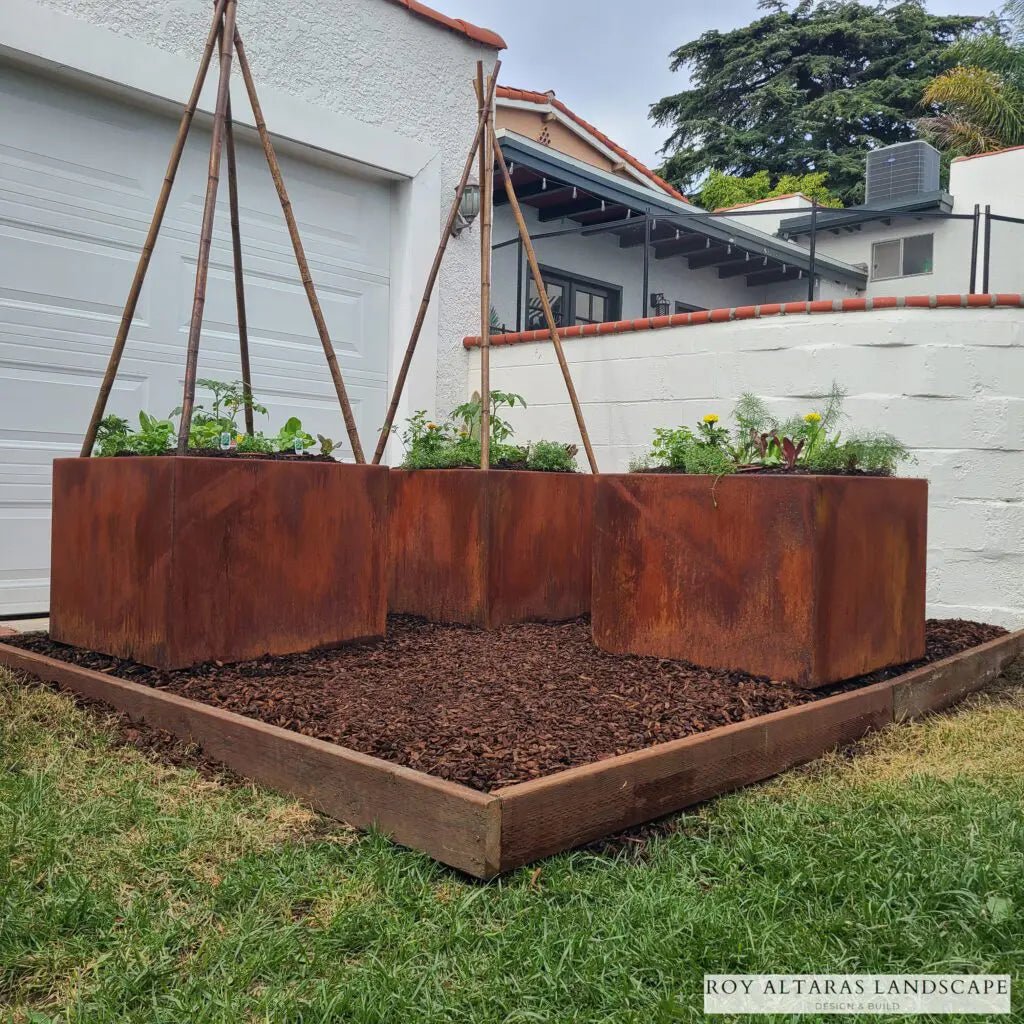 Corten Steel Planters: Discover the Beauty that Elevates Homes and Businesses - Plantercraft