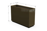 High Aluminum Rectangular Planter - Plantercraft