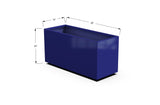 High Aluminum Rectangular Planter - Plantercraft