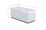 High Aluminum Rectangular Planter - Plantercraft