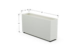High Aluminum Rectangular Planter - Plantercraft