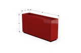 High Aluminum Rectangular Planter - Plantercraft