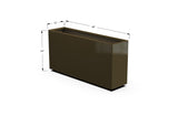 High Aluminum Rectangular Planter - Plantercraft