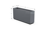High Aluminum Rectangular Planter - Plantercraft