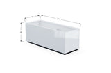 Aluminum Rectangular Outdoor or Indoor Planters - Plantercraft