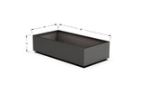 Aluminum Rectangular Outdoor or Indoor Planters - Plantercraft