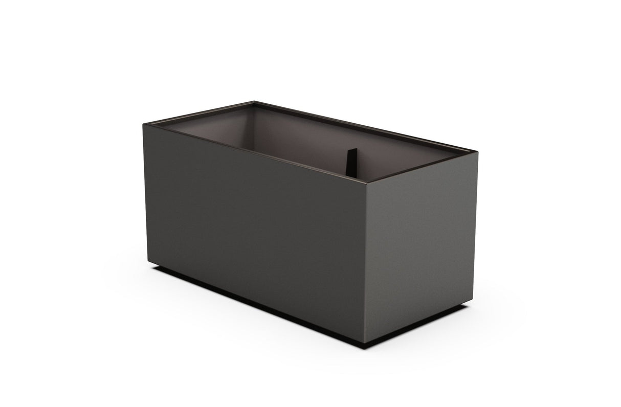 Aluminum Rectangular Outdoor or Indoor Planters - Plantercraft