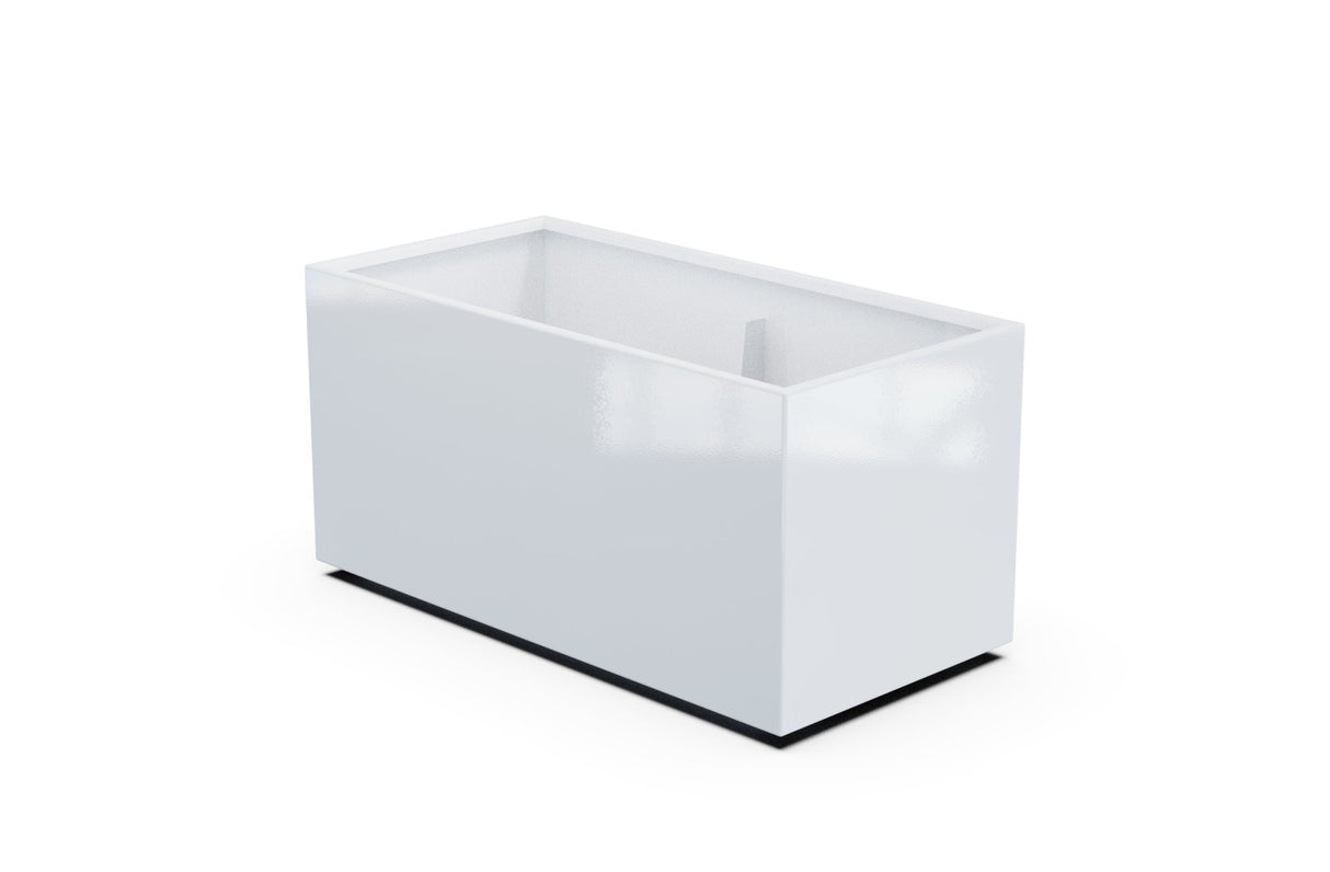 Aluminum Rectangular Outdoor or Indoor Planters - Plantercraft