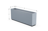 High Aluminum Rectangular Planter - Plantercraft