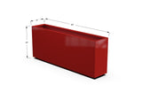 High Aluminum Rectangular Planter - Plantercraft