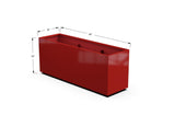 High Aluminum Rectangular Planter - Plantercraft