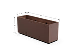 High Aluminum Rectangular Planter - Plantercraft