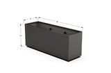 High Aluminum Rectangular Planter - Plantercraft