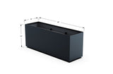 High Aluminum Rectangular Planter - Plantercraft
