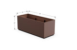 High Aluminum Rectangular Planter - Plantercraft