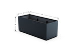High Aluminum Rectangular Planter - Plantercraft