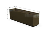 High Aluminum Rectangular Planter - Plantercraft