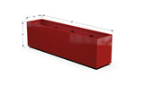 High Aluminum Rectangular Planter - Plantercraft