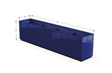 High Aluminum Rectangular Planter - Plantercraft