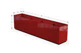 High Aluminum Rectangular Planter - Plantercraft