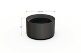 Aluminum Round Planter - Plantercraft